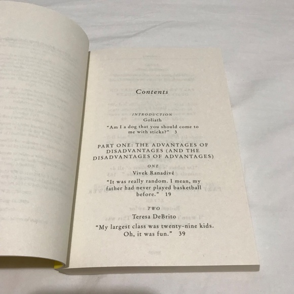 David and Goliath Underdogs, Misfits, and the Art of Battling Giants Book - Picture 5 of 6